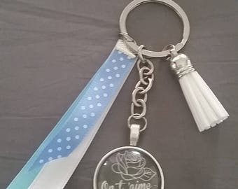 "we love you MOM" keychain