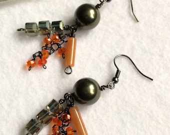 Mossy earrings