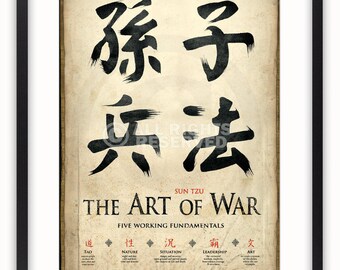 The Art of War - Sun Tzu Poster