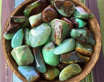 Large Tumbled Chrysoprase