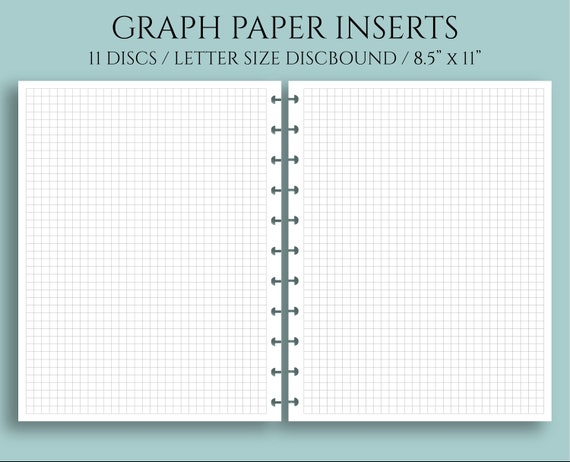 graph paper inserts grid filler paper full letter size