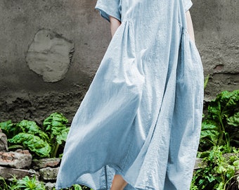 Oversized Loose Fitting Long Maxi Dress, Gown, Oversized Dress, Dress