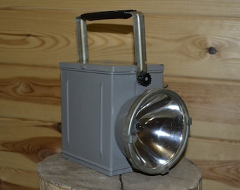 NEW! Vintage Railway Lantern Soviet Retro Flashlight Made in USSR Industrial Railway Lamp