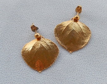 Leaf Earrings, Dangly Earrings, Gift for Her