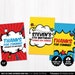 Superhero Favor Tags. Printable Thank You Cards. Favor Bag Tags. Baby Shower-Comic Party Editable Favor Tags - Stickers. Treat - Gift Decor