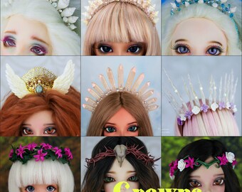 Commission: Crown for BJD dolls (all sizes)