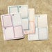 FULL BOXES with Flags- 2018 inkWELL Press Colors | 4 Sheets | Matte Repositionable Sticker Paper | Planner Stickers | LucKaty |