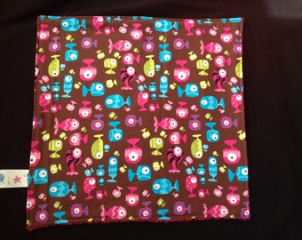 Napkin / taste for kindergarten - fish / ocean / aquarium