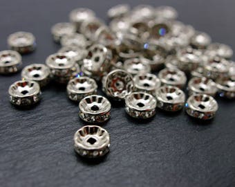 swarovski 10 cups 9 x 3 mm, vintage