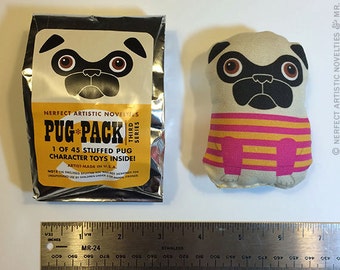 Nerfect Pug-Pack / Series 3 (Blind-Bagged Stuffed Toy)