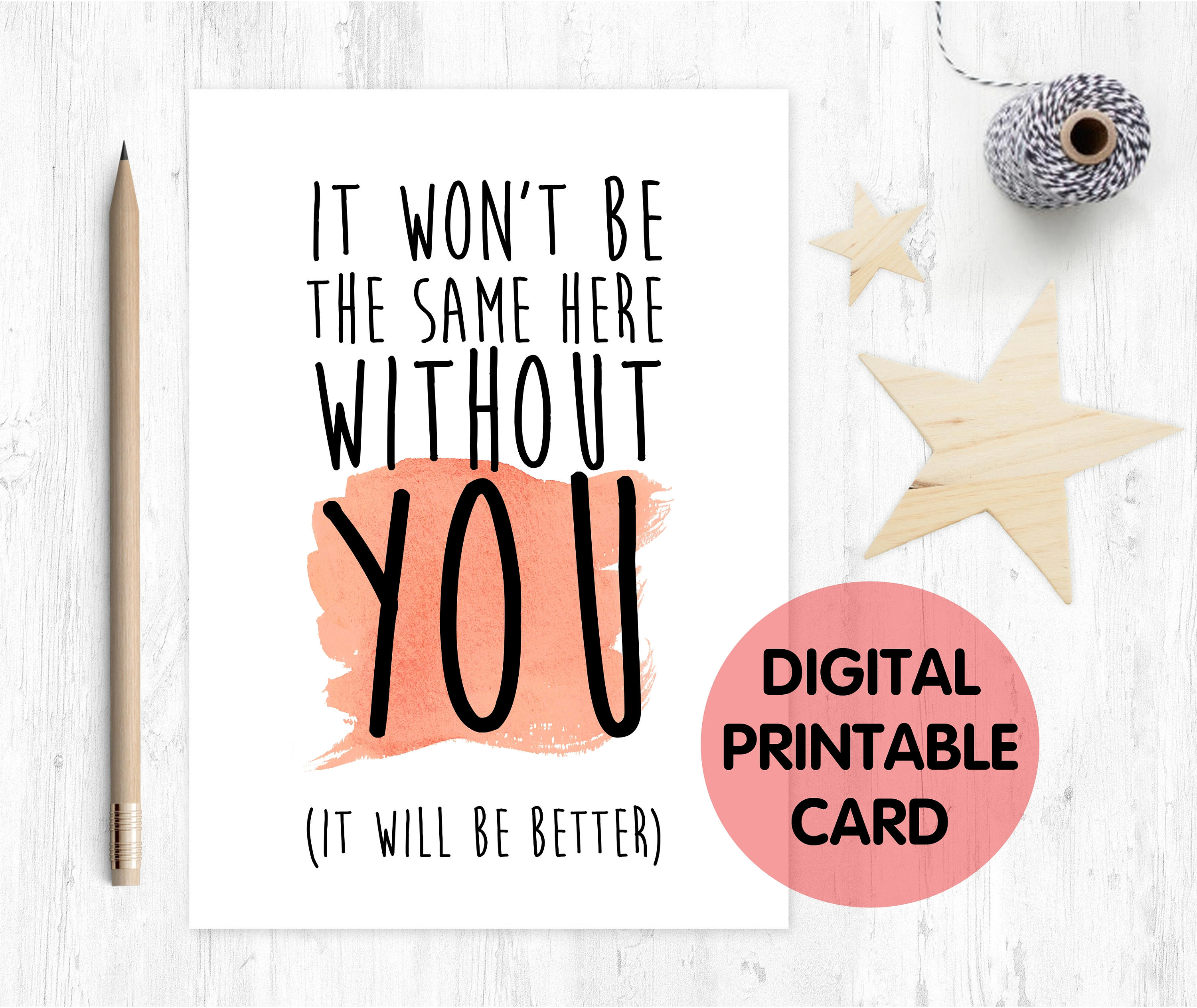 printable goodbye cards