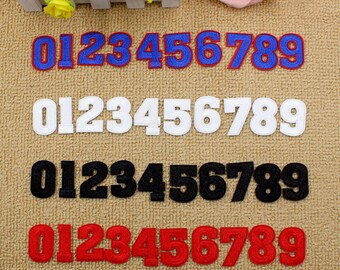 Iron on numbers | Etsy