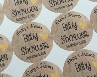 Baby Shower Stickers, Custom Stickers. Stickers. Baby Shower favors, popcorn favors, Ready to Pop. Ready to Pop baby shower. 20 Stickers.