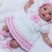 Cheryls Crochet D91 Doll 10 inches Pretty Baby Mix and Match Set PDF Download Crochet Pattern