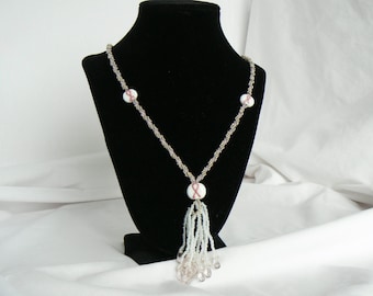 Breast Cancer Awareness Necklace UzunovJewelryDesigns