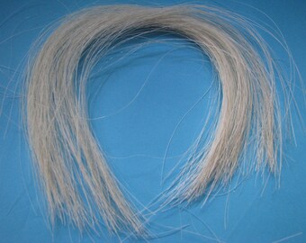 Ewespinningmeayarn Natural Thick Hair for Whiskers. Use on Needle Felted/Hand Made Animals