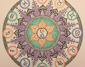 Mandala 11x14 Print
