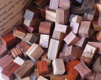 Exotic Wood Scraps - 250pc. Mix