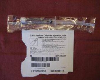 Saline Syringes