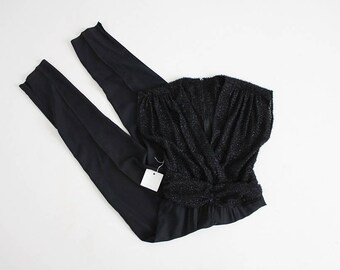 70s jumpsuit | black jumpsuit | formal jumpsuit