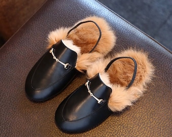 Baby gucci | gucci baby | baby shoes | baby mules | fur mules | baby fur shoes | rabbit fur