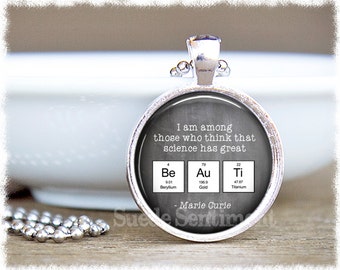 science teacher gift science jewelry periodic table chemistry necklace science gifts - Au Pendant Periodic Table science teacher gift science jewelry periodic table chemistry necklace science gifts - Au Pendant Periodic Table