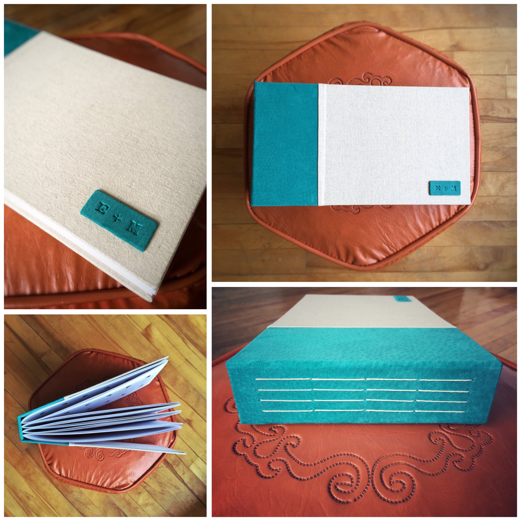 Custom LARGE Instant Photo Album & Guest Book for Weddings and