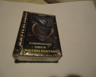 Vintage 1995 Battlelords Command Deck Limited Edition Card Game Sealed In Package, collectable
