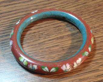 Antique Chinese Cloisonne Bangle