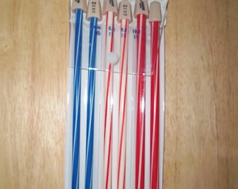 Knitting Needles Gift Set - Susan Bates - Sizes 11-13-15 / 8-9-10mm