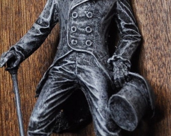 Gentleman Wolf Ornament