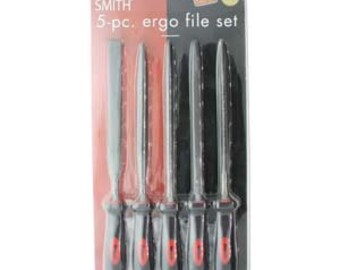 5 Piece Steel File Set