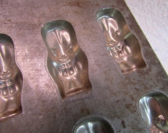 Vintage Bunny Chocolate Mold