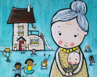 There was an Old Woman who Lived in a Shoe, hardback children's book.