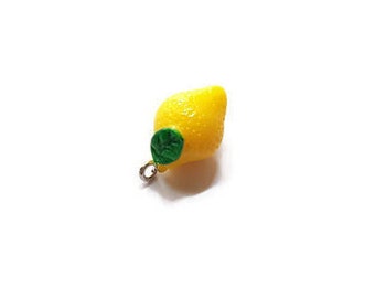 Lemon yellow and its green leaf