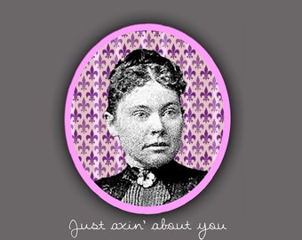 Lizzie Borden note card set of 5