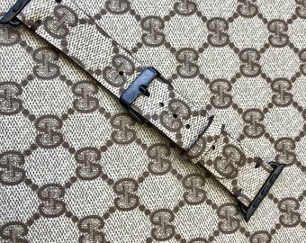 Authentic Re-purposed Handmade GUCCI Apple Watch Band Series 1 2 3 - 38 mm, 42 mm from Benito