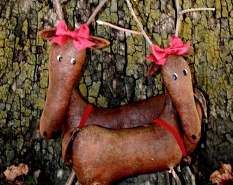 Instant Download E-Pattern Deer In The Headlights