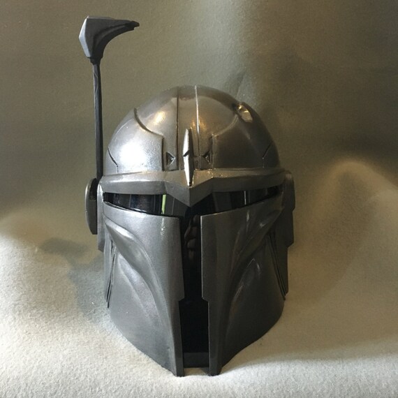 The Variant Gun Metal Grey Mandalorian Helmet
