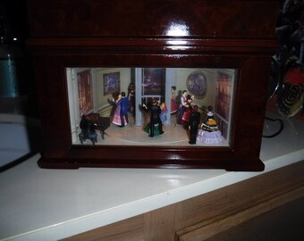 Crosley BK-310 "Ballroom" Reproduction 1800's Music Box