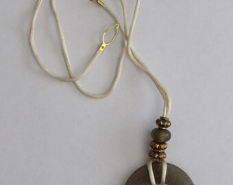 75% OFF SALE - Vintage Boho Donut Necklace