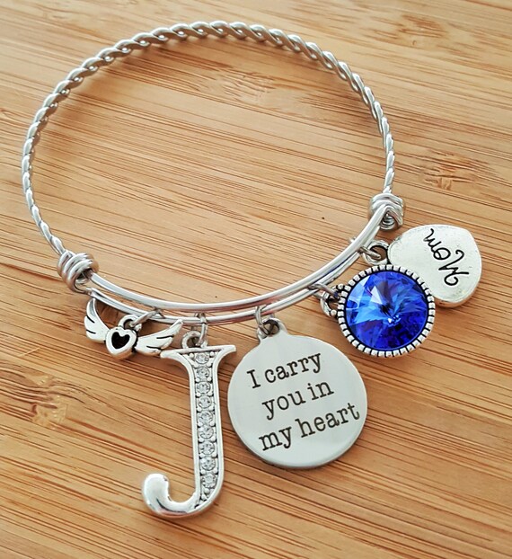 Sympathy Bracelet Sympathy Gift In Memory of Mom Memorial Bracelet Loss of Mom Loss of Mother Remembrance Bracelet Remembrance Jewelry