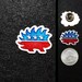 Libertarian 1 in. Pewter Lapel Pin or Magnet