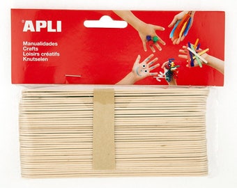 40 x wooden stick (15 x 1.8 cm) - love - Ref 13268 - until the stock!