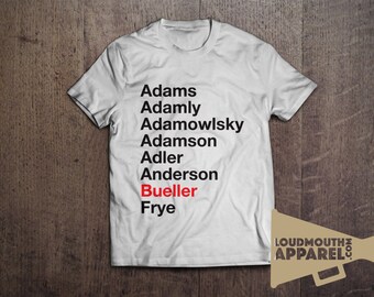 Ferris Bueller Register Movie Men's T-Shirt