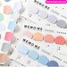 Colorful Round Sticky Tabs ~ Mini Sticky Notes, Page Marker, Bookmark, Highlight Notes, Planner Accessories, Paper DIY, Bullet Journal Notes