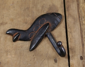 Cast Iron Airplane Coat Hook