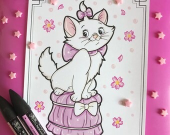 Drawing made Marie (ORIGINAL, no print).