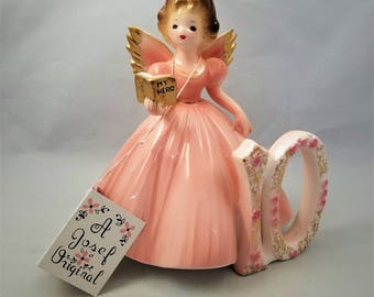 1960s Josef Original 10 Year old Birthday Girl, Black Eyed Josef Original Made in Japan with Booklet.