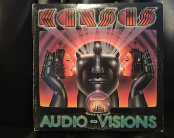 1980 Kansas Audio Visions Vinyl Record Excellent Condition